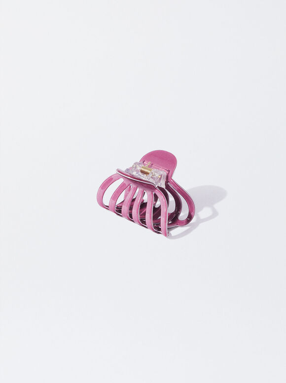 Hair Claw, Pink, hi-res