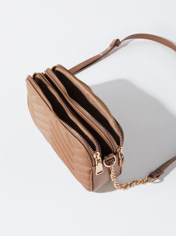 Quilted crossbody bag