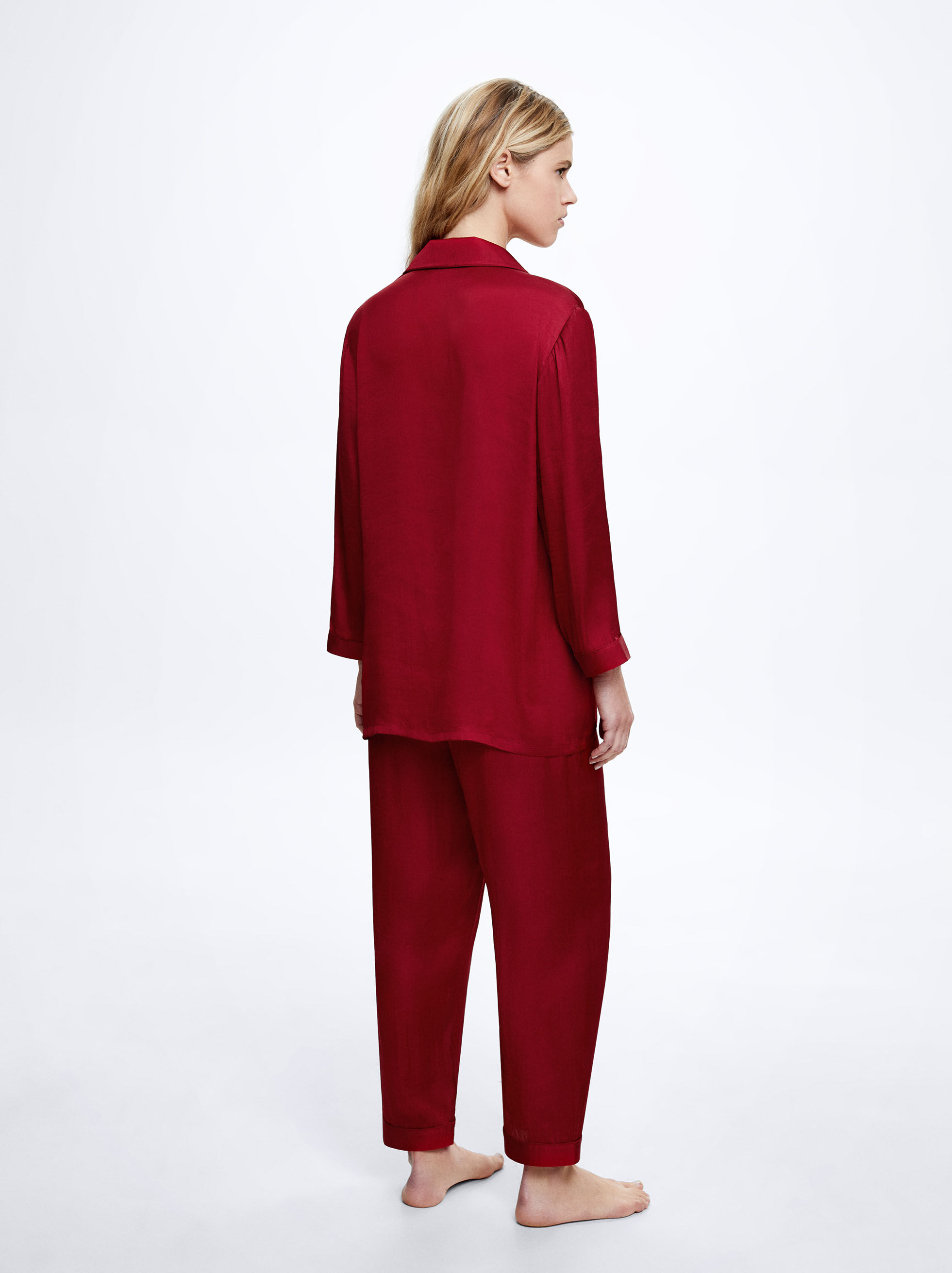 Personalised Pyjamas With Eye Mask Green Parfois