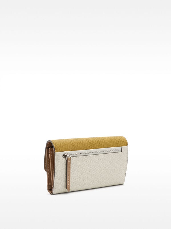Colour block wallet