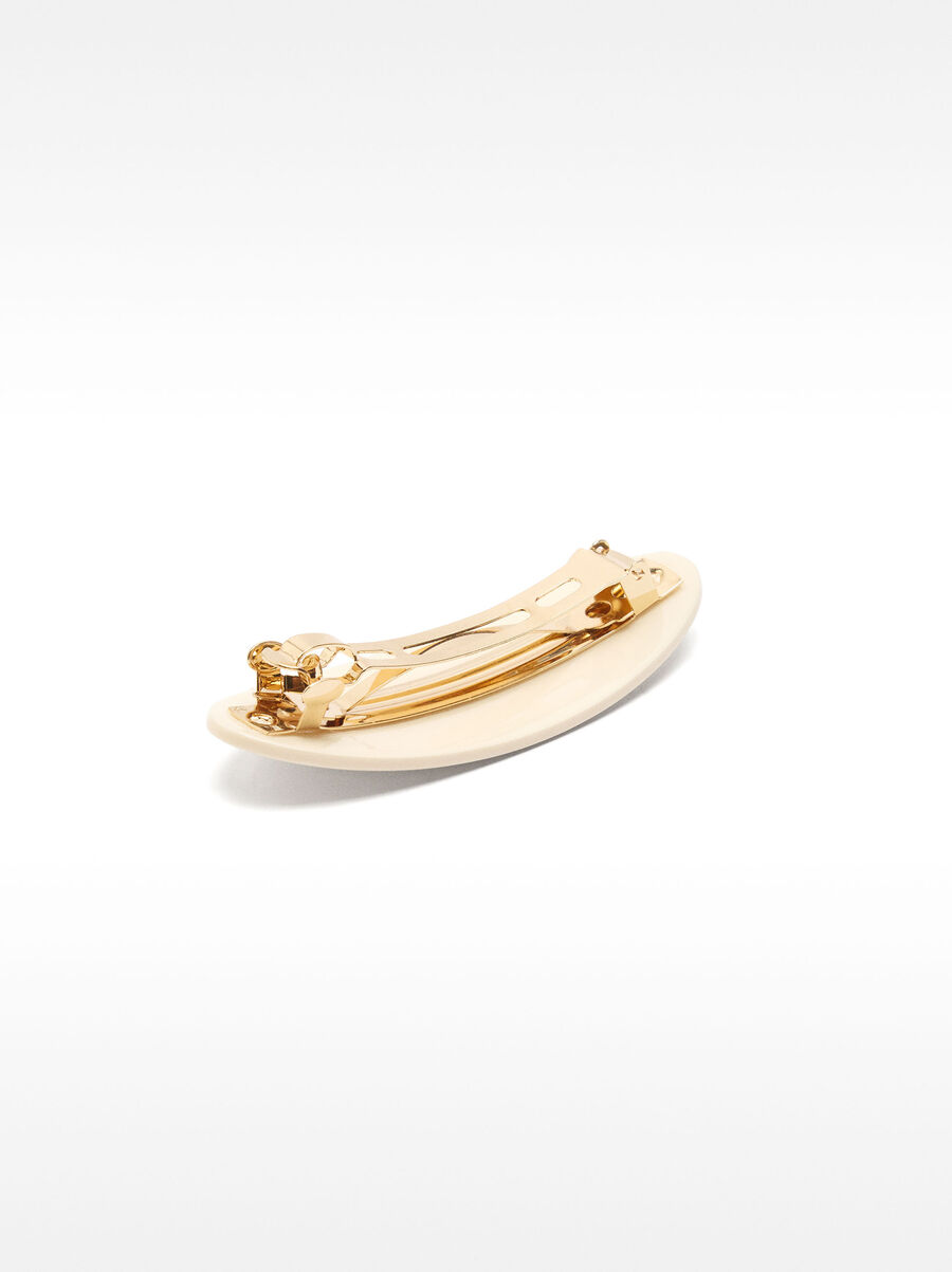 Oval French hair clip