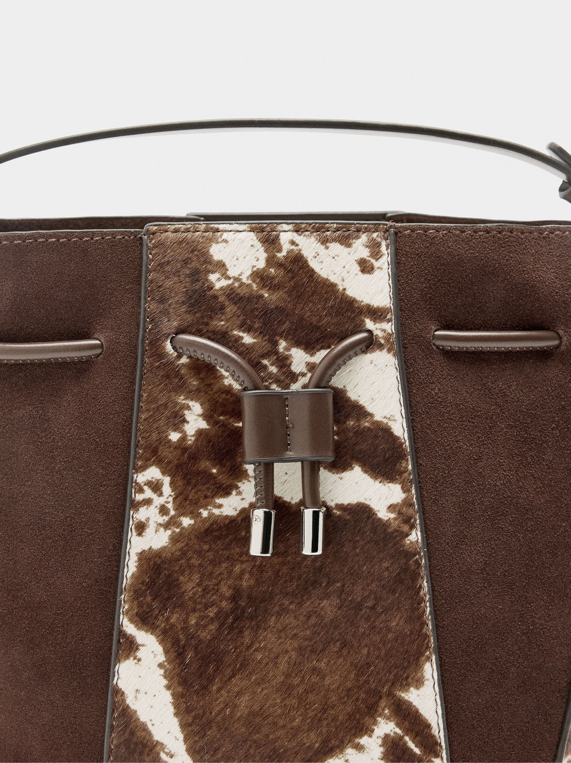 Leather bucket bag  image number 2.0