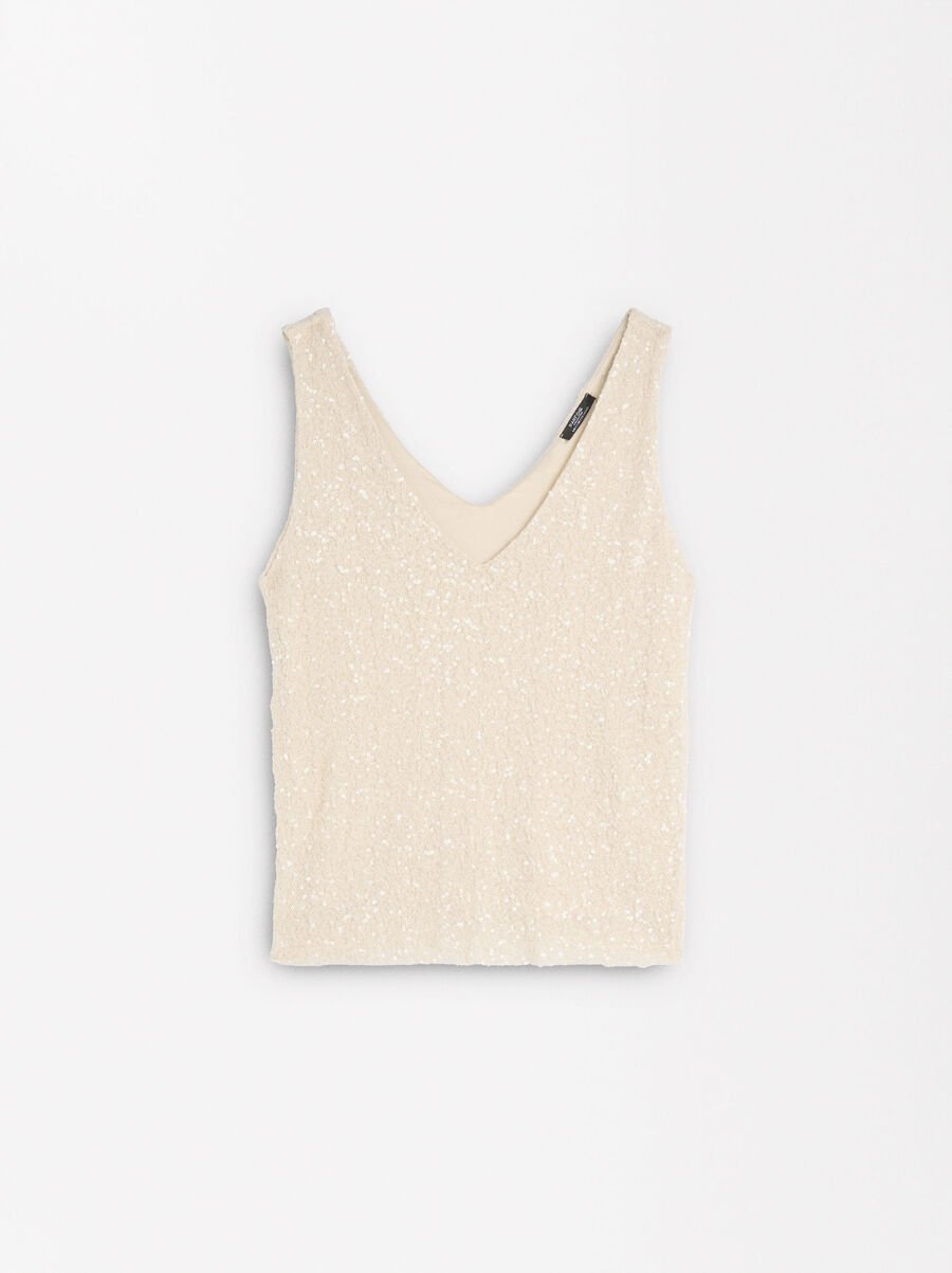 Top with sequins 