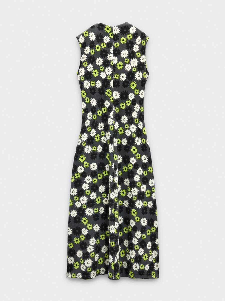 Floral printed long dress