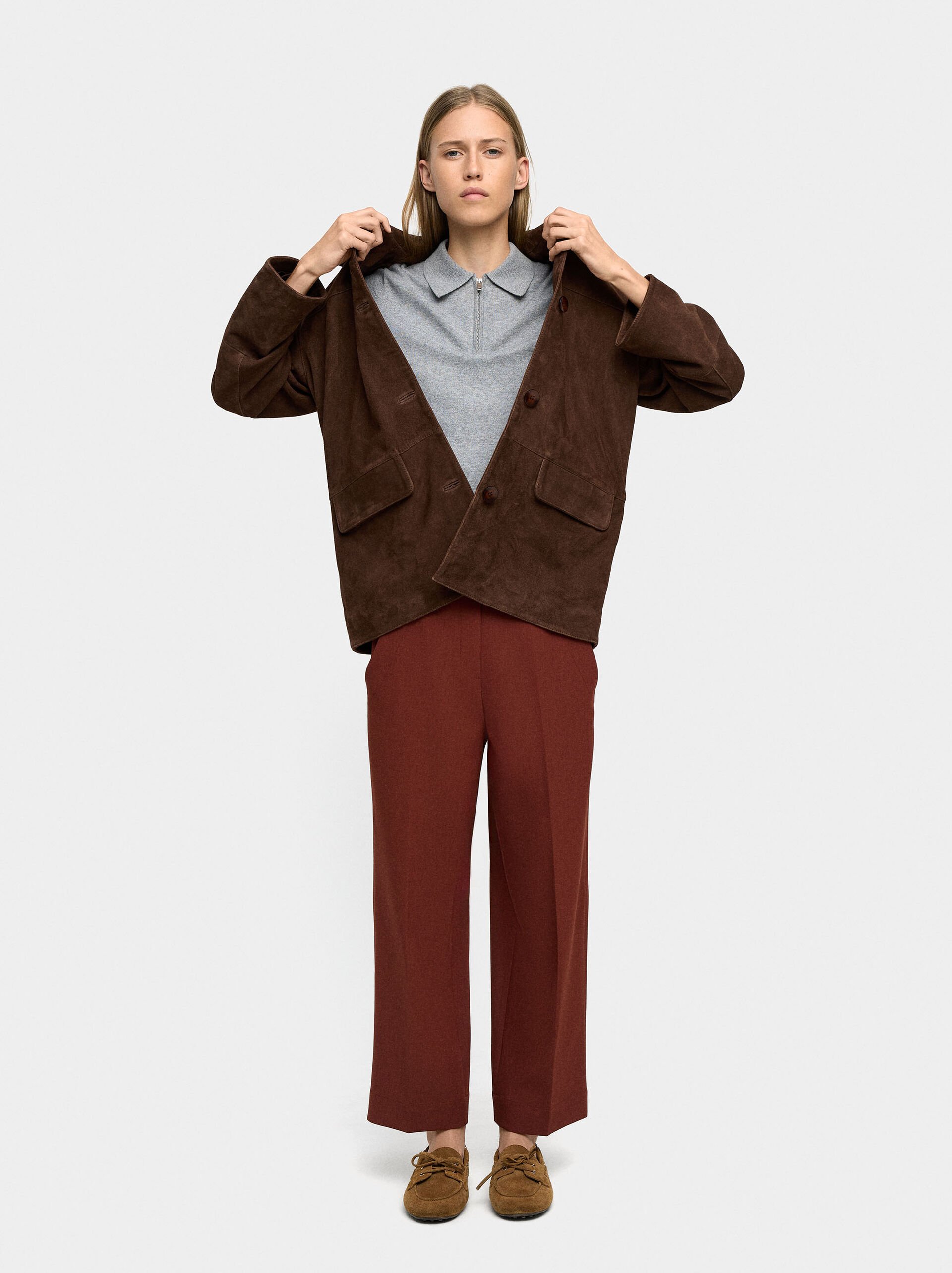 Pantaloni fluidi con tasche image number 1.0