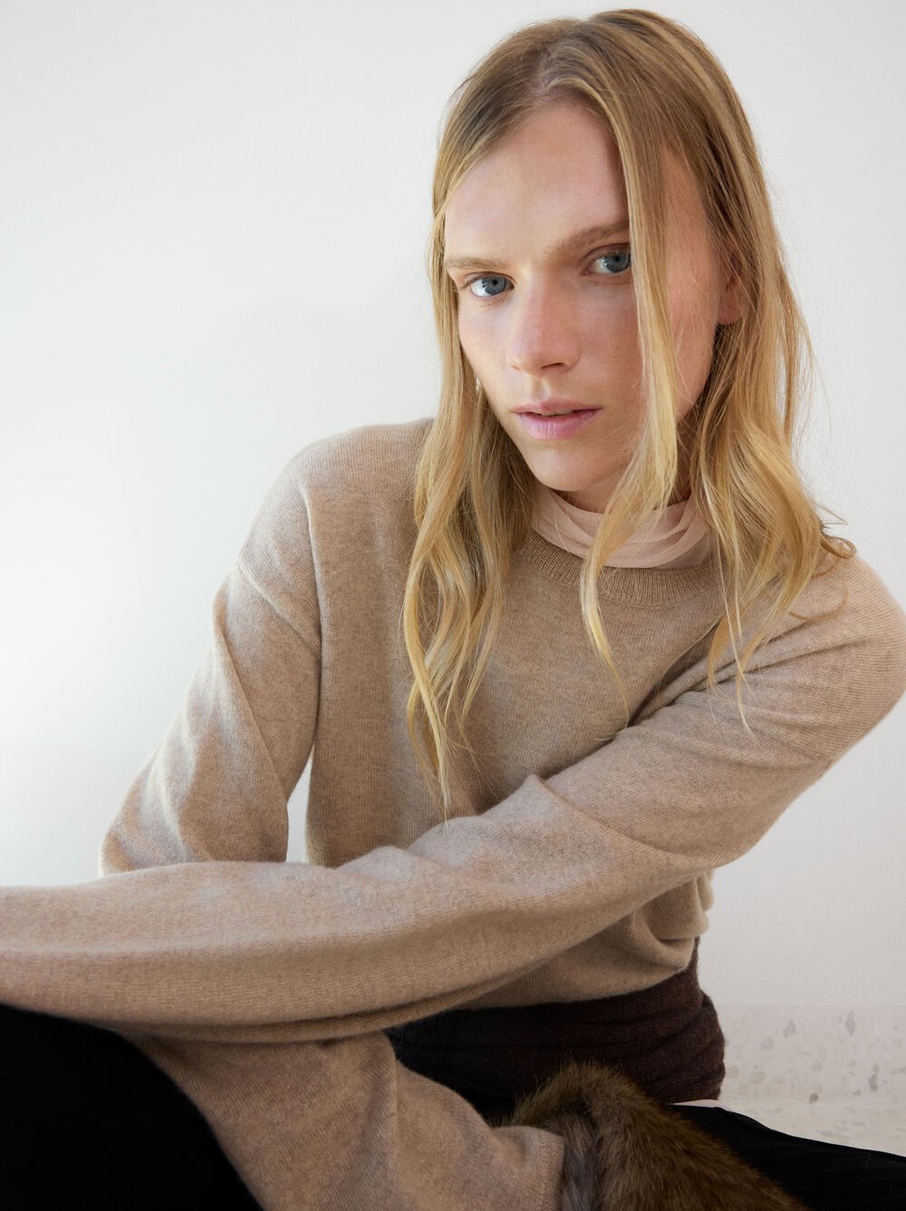 100% cashmere sweater