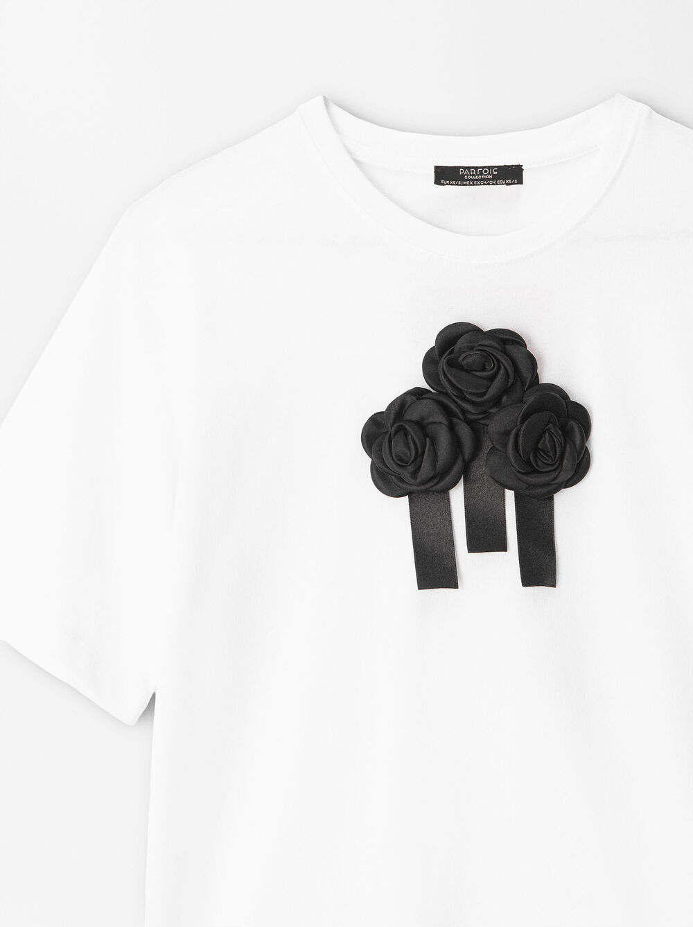 Online Exclusive - T-Shirt 100% Coton Fleurs