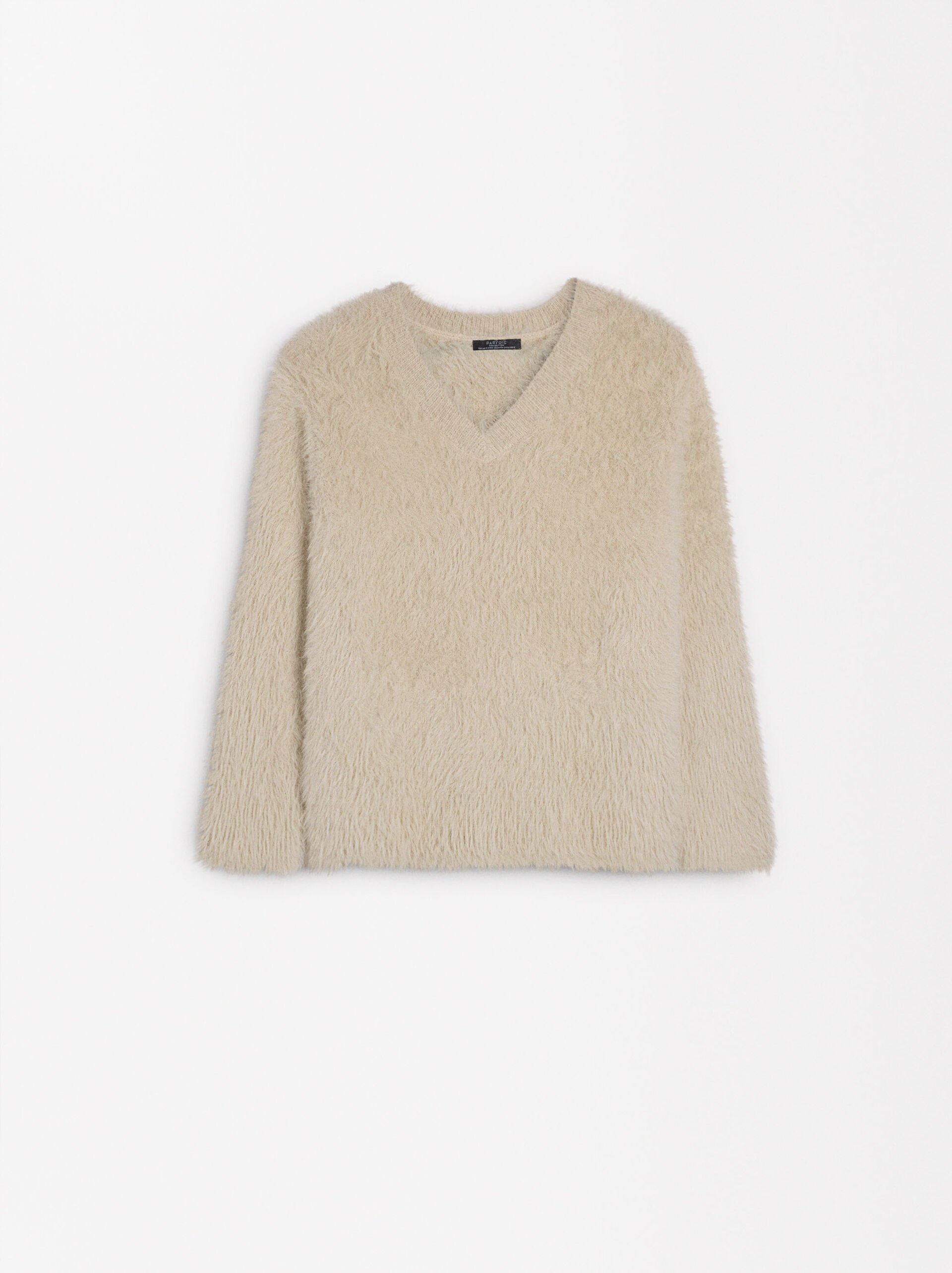 Pullover mit Kunstpelz-Effekt image number 5.0