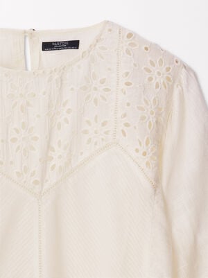 Cotton Shirt With Embroidery image number 7.0