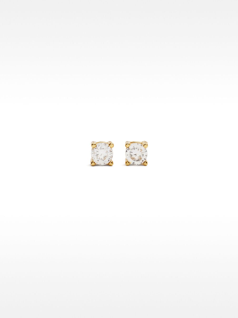 925 silver stud earrings with zirconia