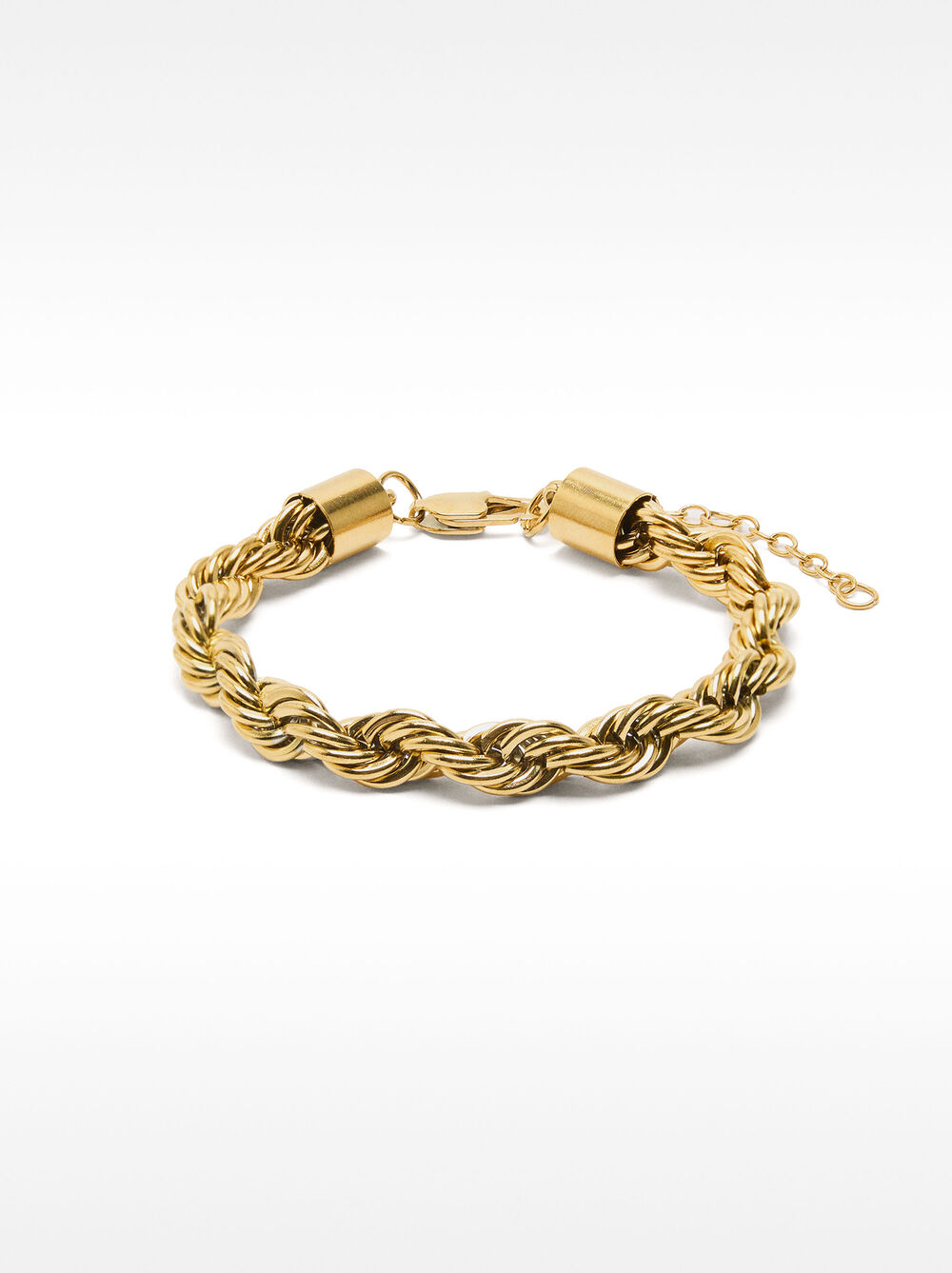 Pulsera trenzada - acero inoxidable