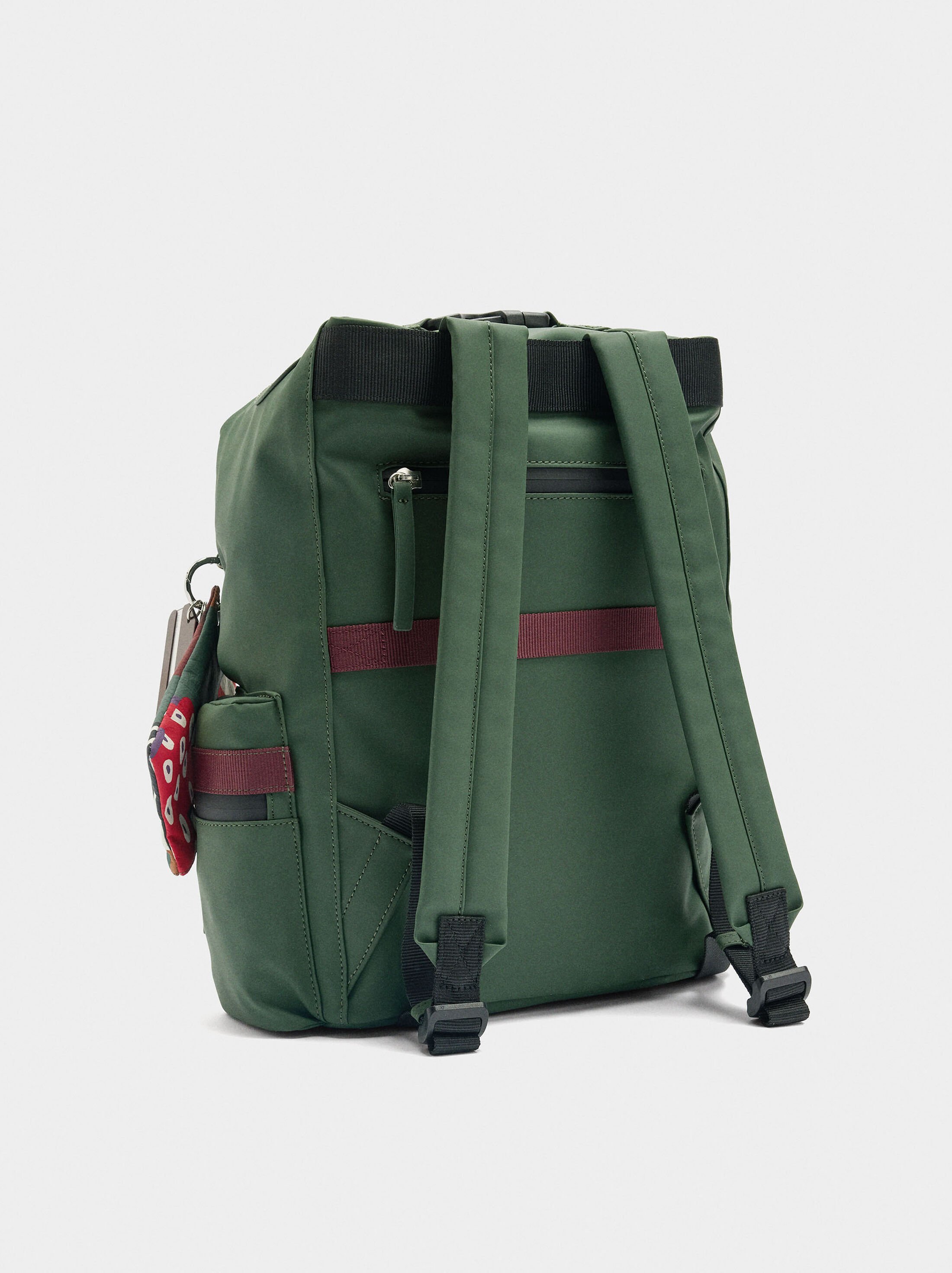Cabin backpack with soft texture image number 2.0