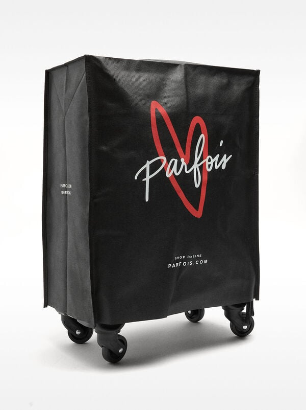 Printed nylon travel trolley