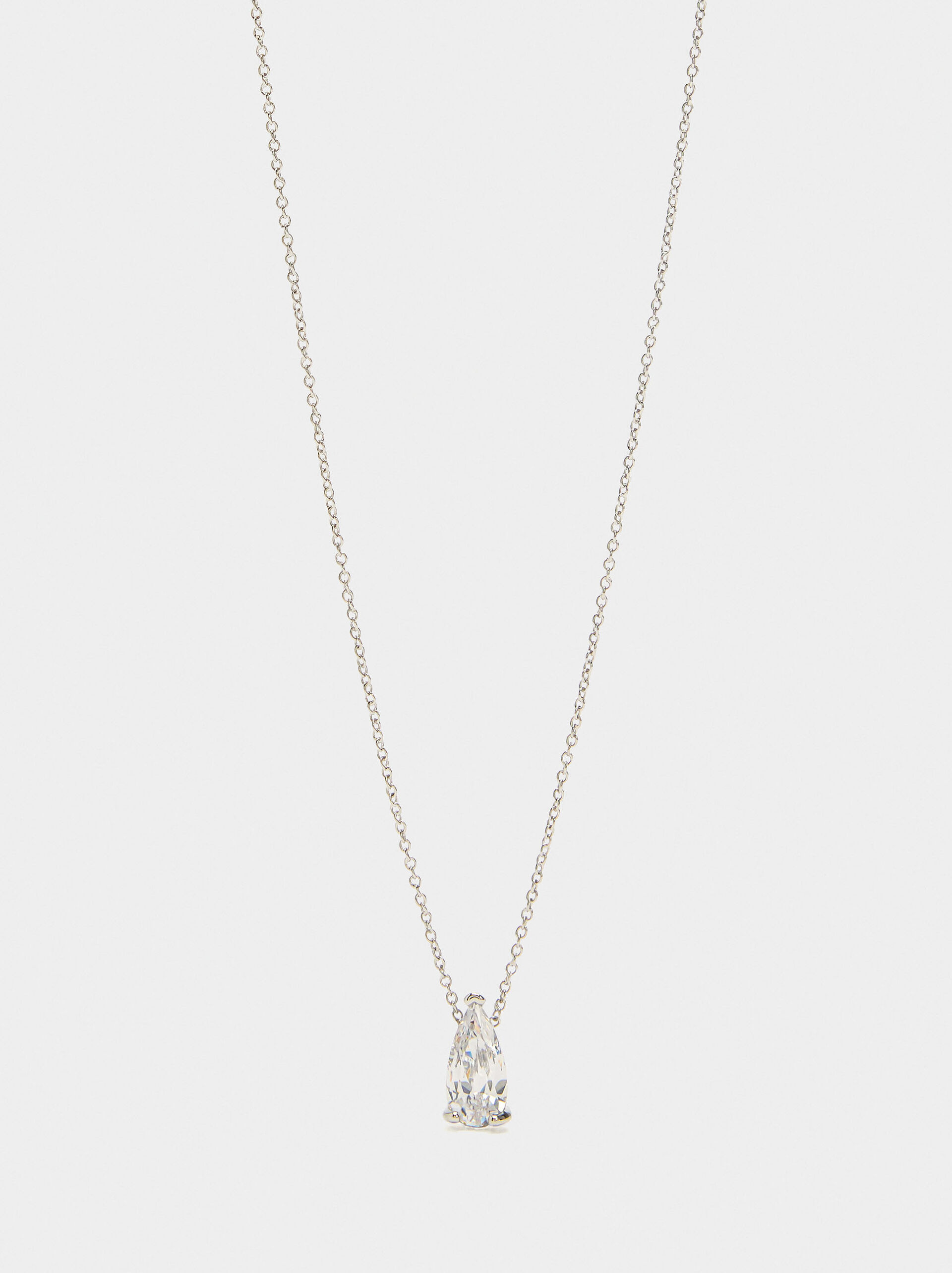 Necklace with pendant of zirconia image number 0.0