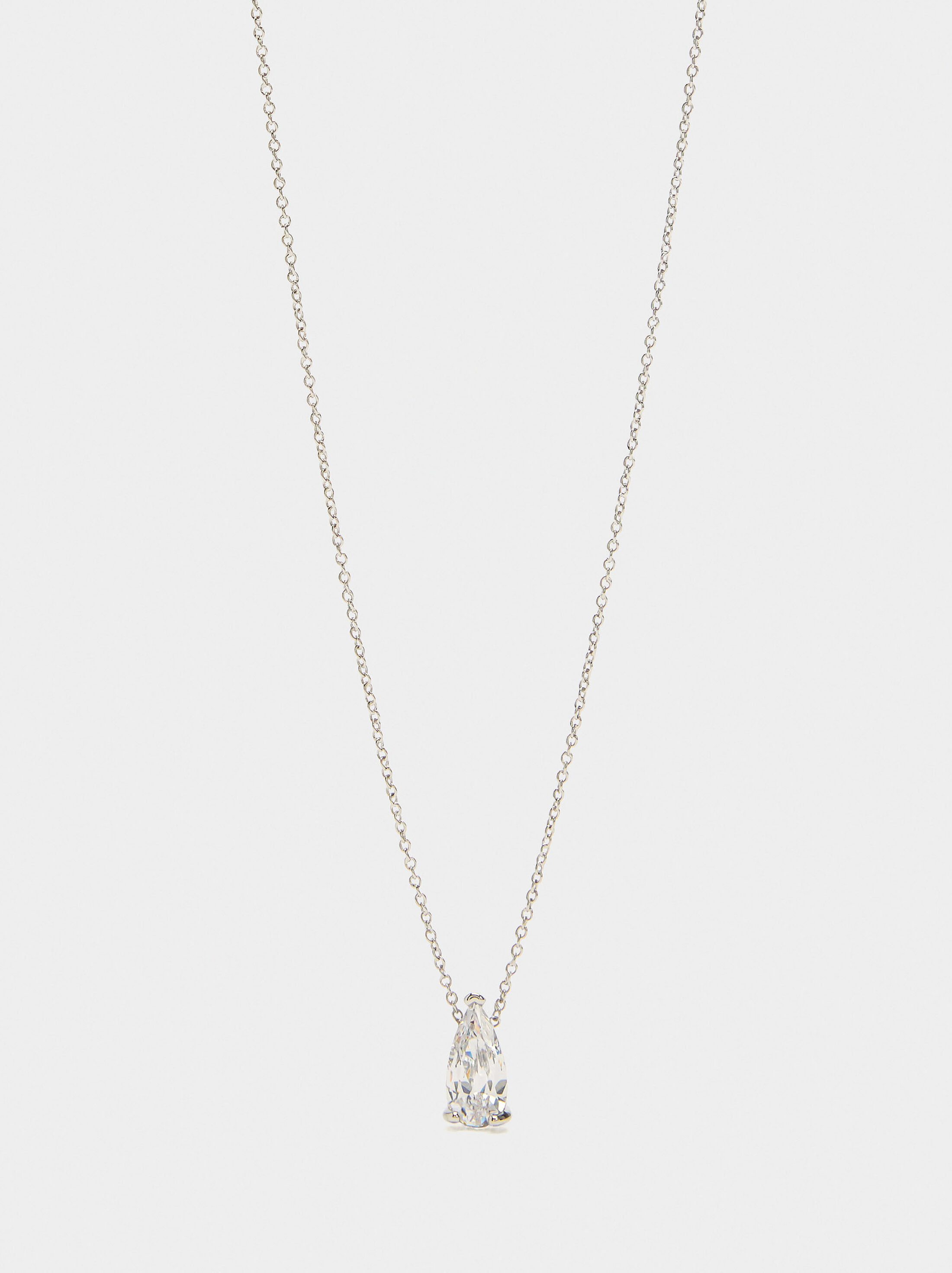 Collaret amb penjoll de zirconies image number 0.0