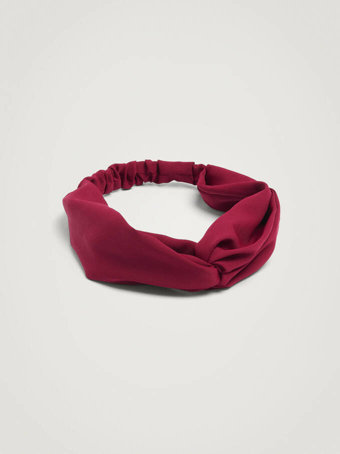 Turban-Style Headband, Bordeaux, hi-res