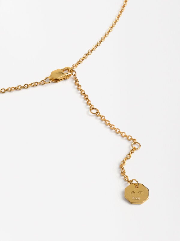 Short necklace LOVE - 925 sterling silver