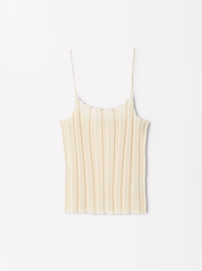 Online Exclusive - Ribbed Top image number 3.0