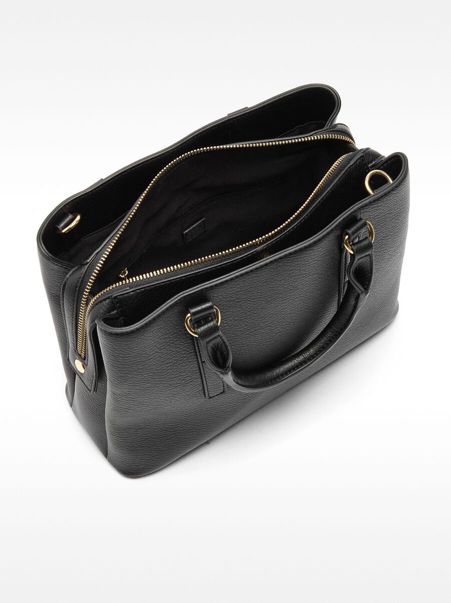 Tote bag with texture