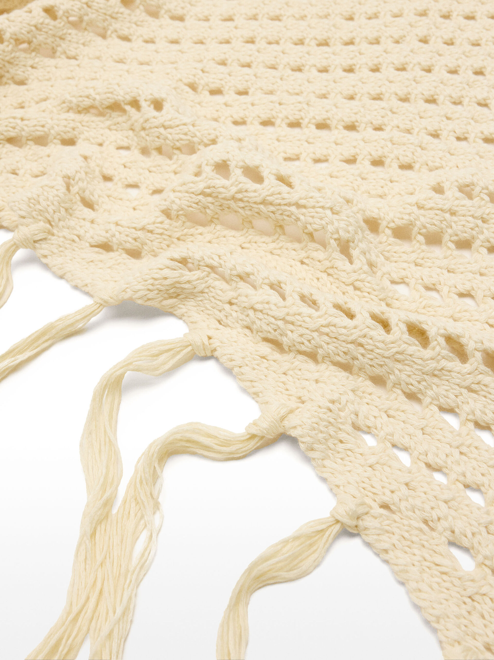 Shawl with fringes image number 2.0
