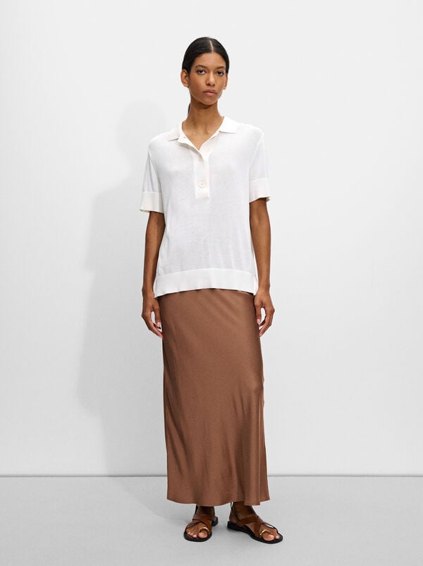 Flowy long skirt