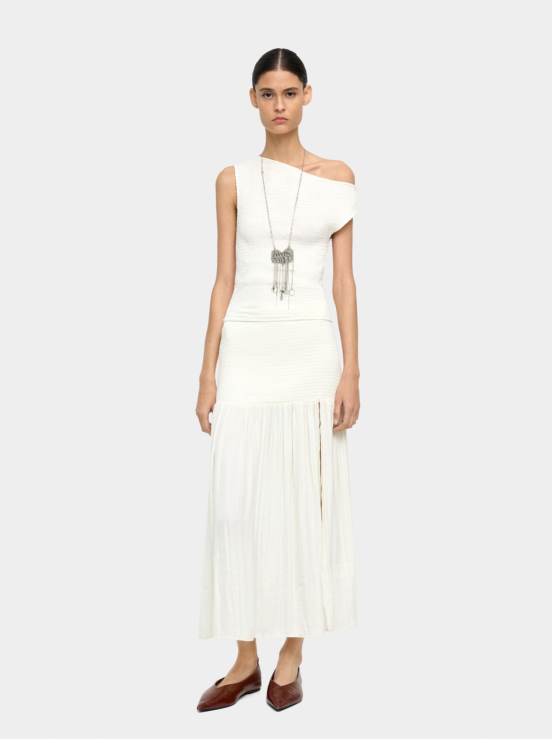 Asymmetric top with texture image number 1.0