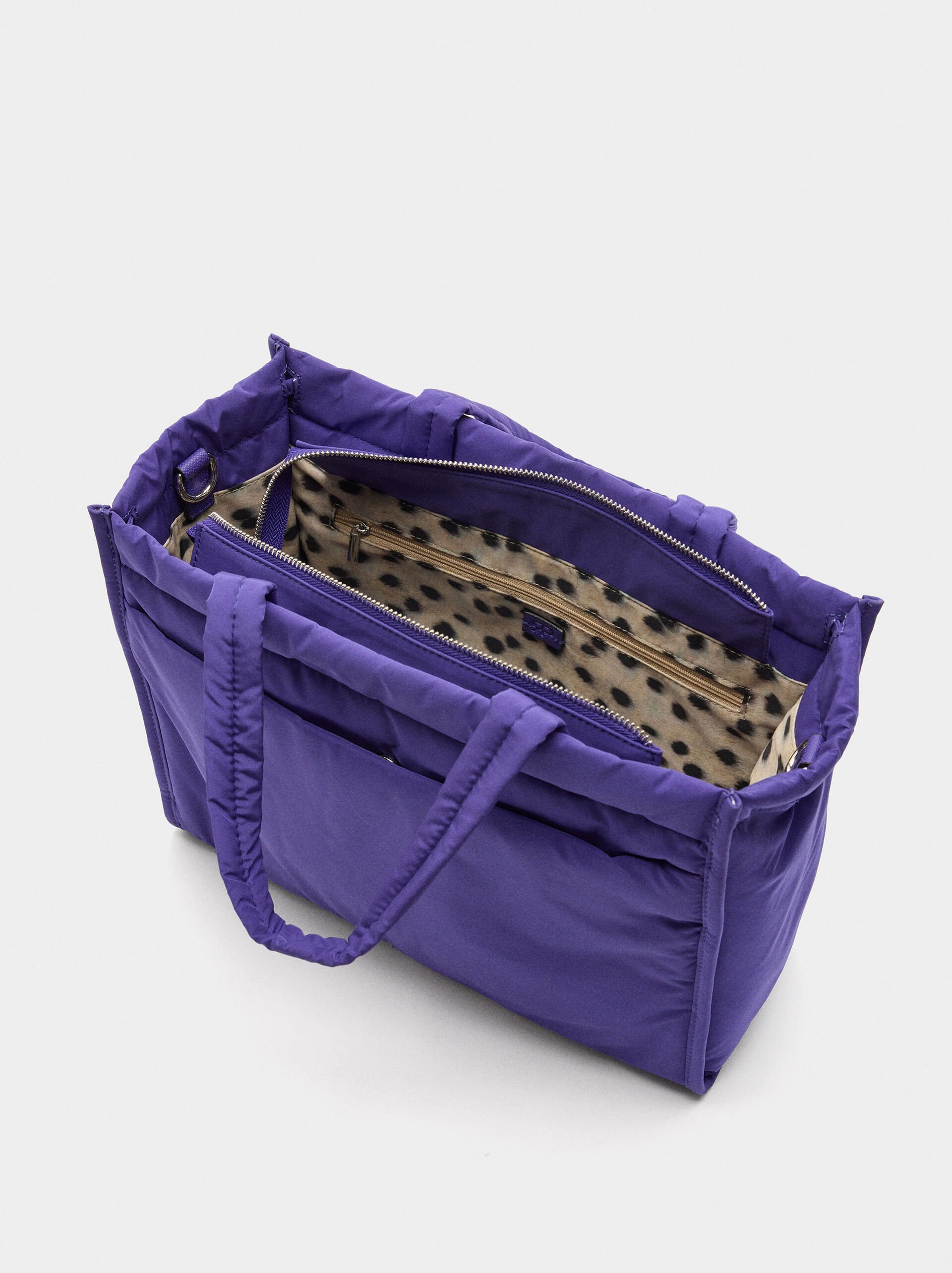 13" laptop bag in nylon image number 4.0