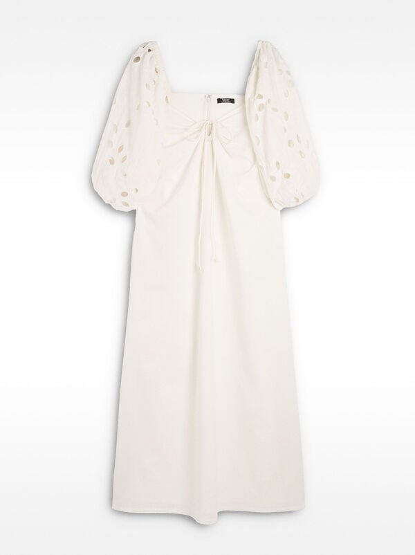 100% Cotton Embroidered Cutwork Dress