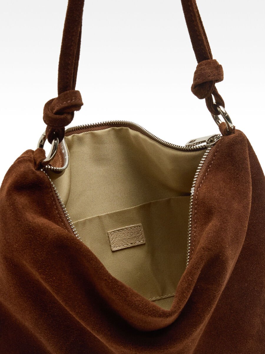Sac porté à l'épaule en cuir
