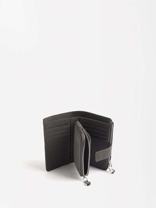 Velvety texture wallet