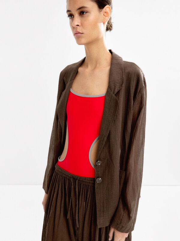 Light cotton blazer