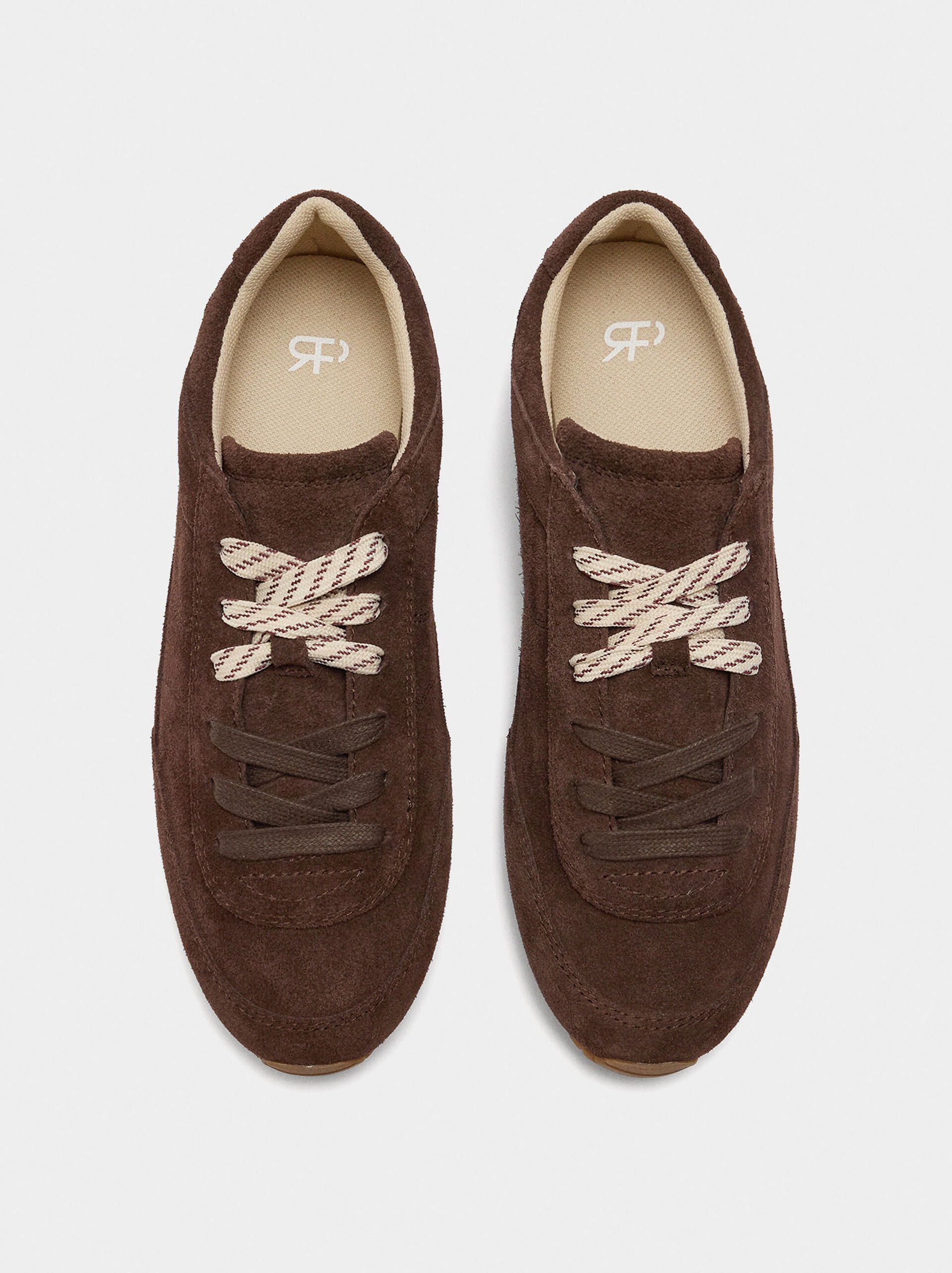 Sneakers with monochromatic leather image number 0.0