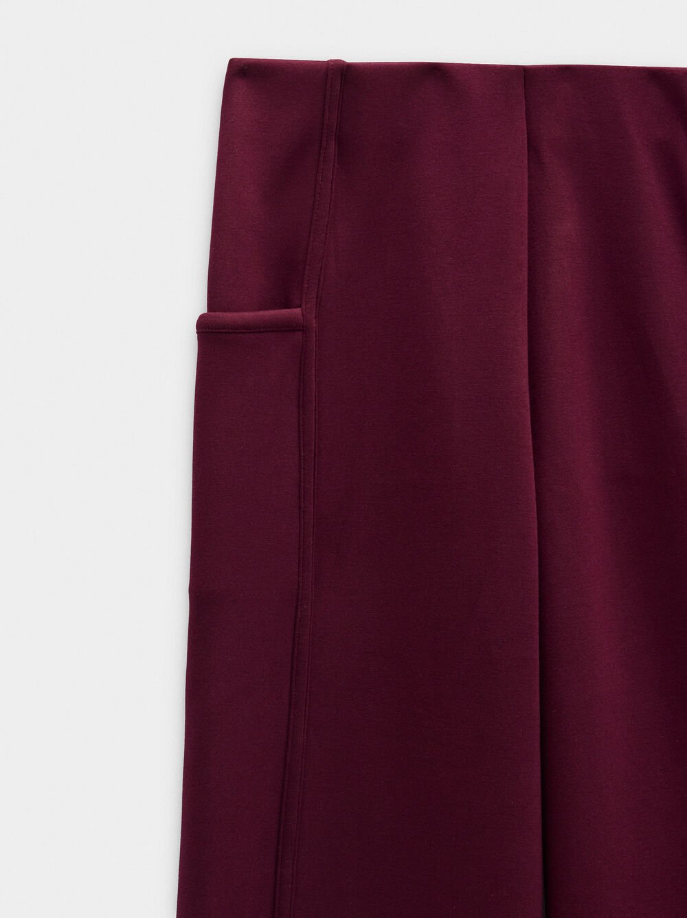 Pantalons rectes amb cintura elàstica