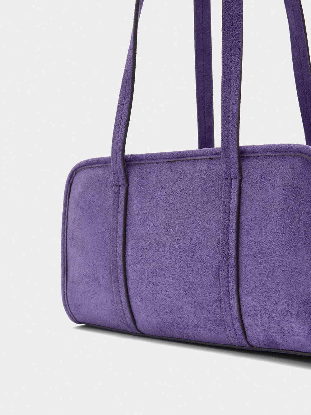 Bowling bag with leather-effect