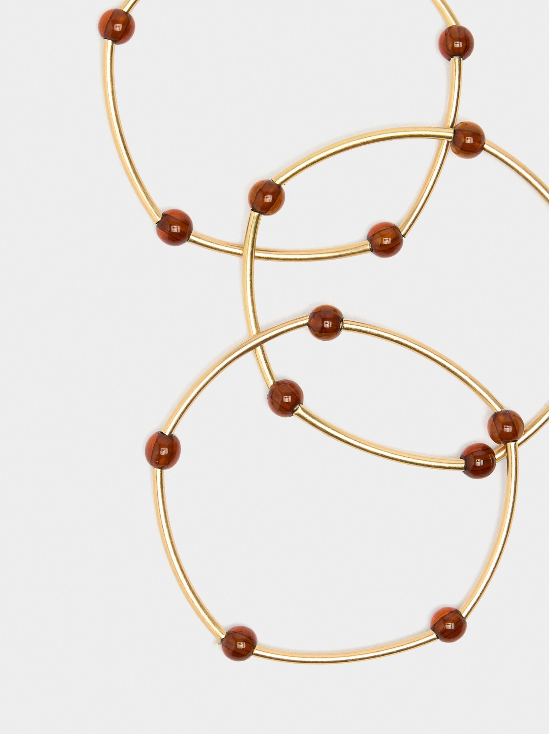 Set of segmented bracelets image number 2.0