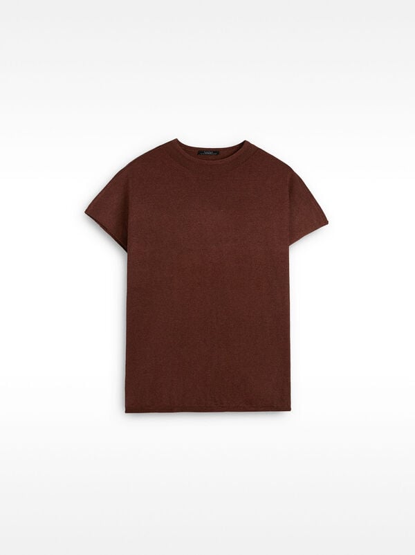 Short-sleeve sweater