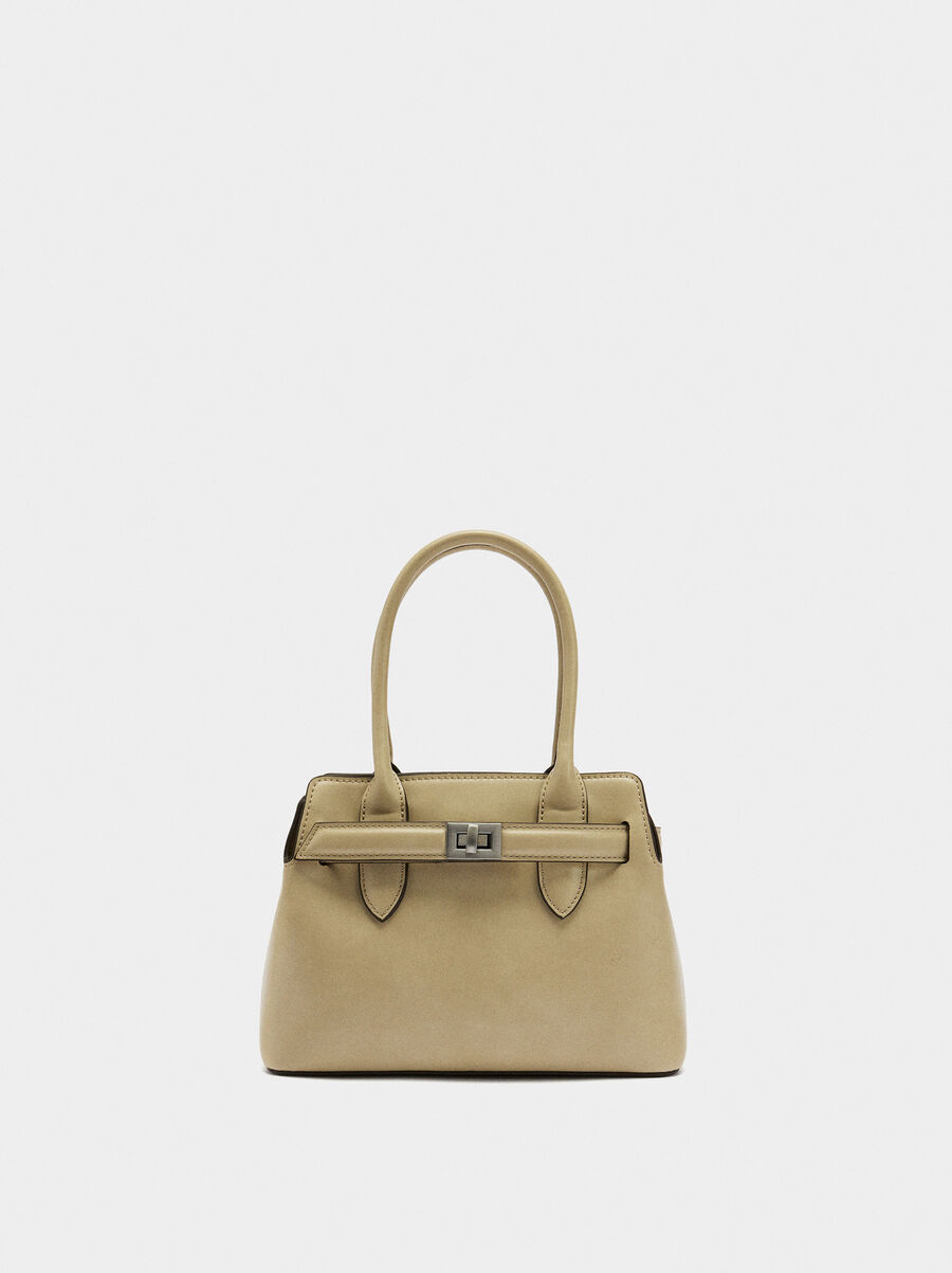Tote bag with belt