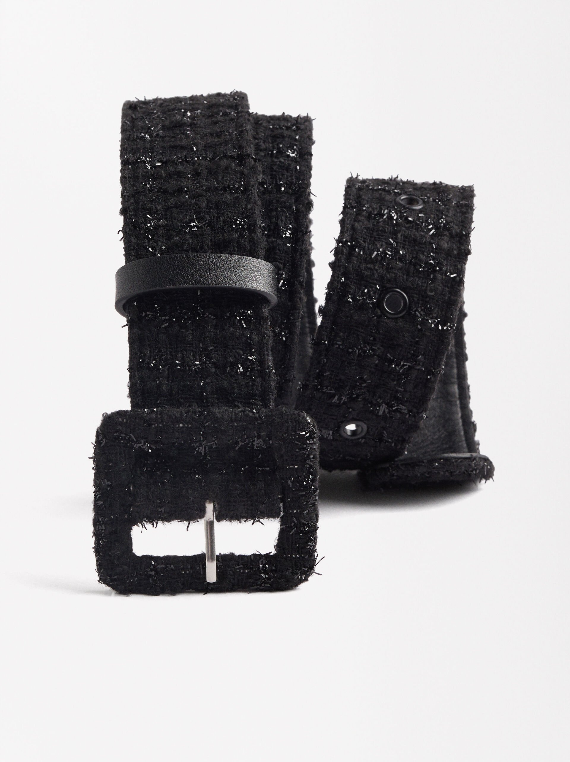 Cinto largo tweed image number 1.0