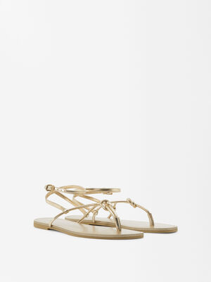 Flat Strappy Sandals image number 2.0