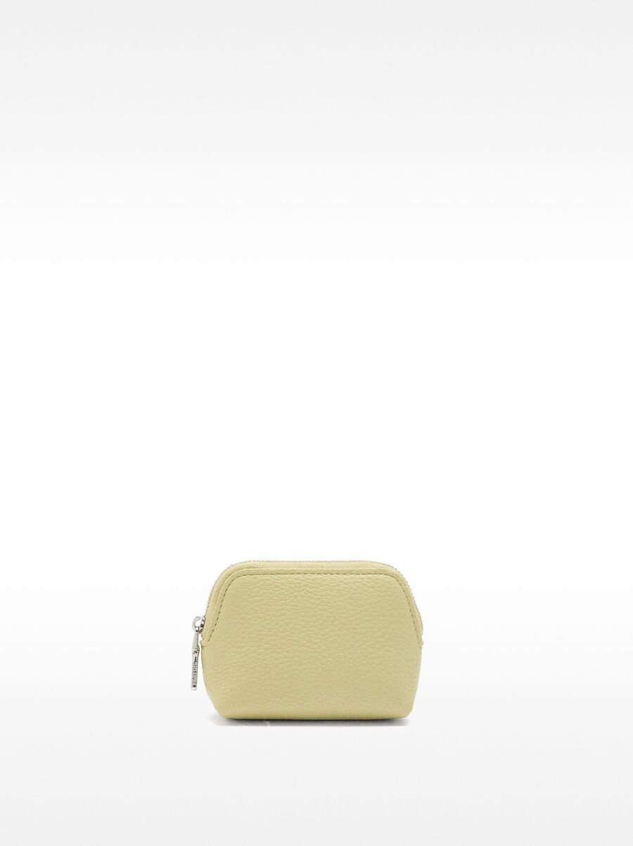 Coin purse with texture