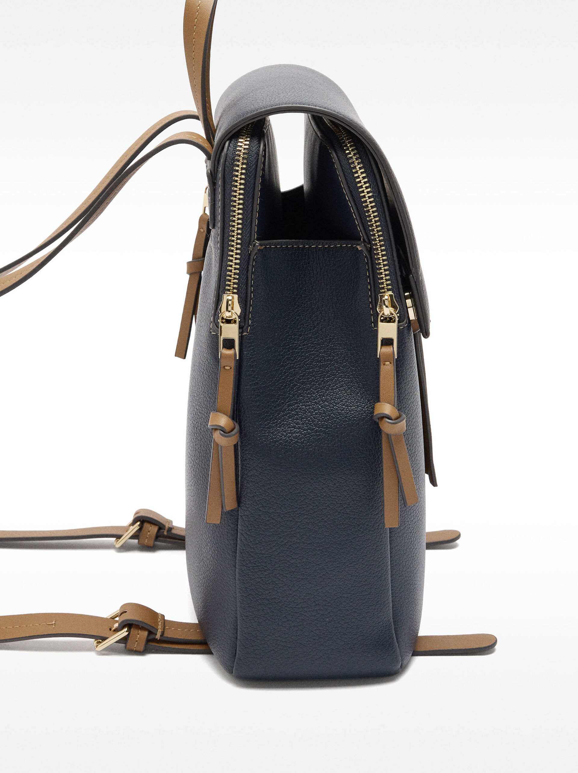 Backpack with flap closure image number 2.0