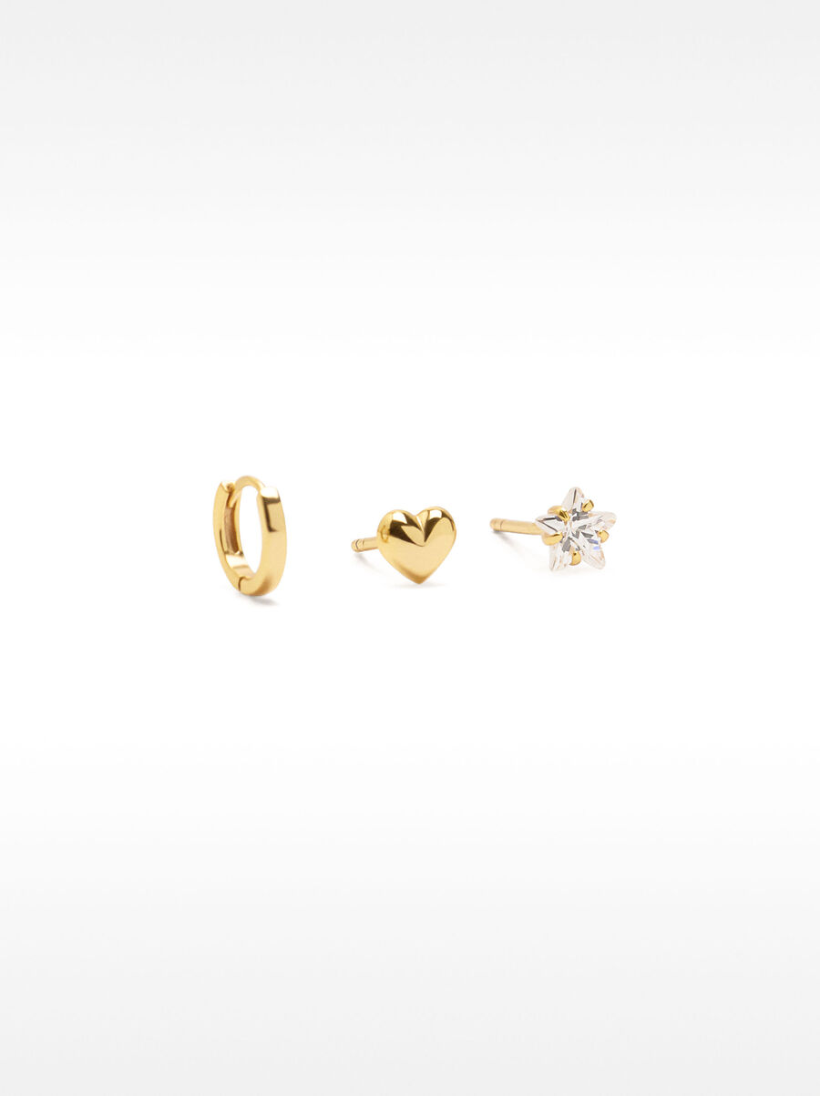 Set di orecchini con zirconi - Argento sterling 925