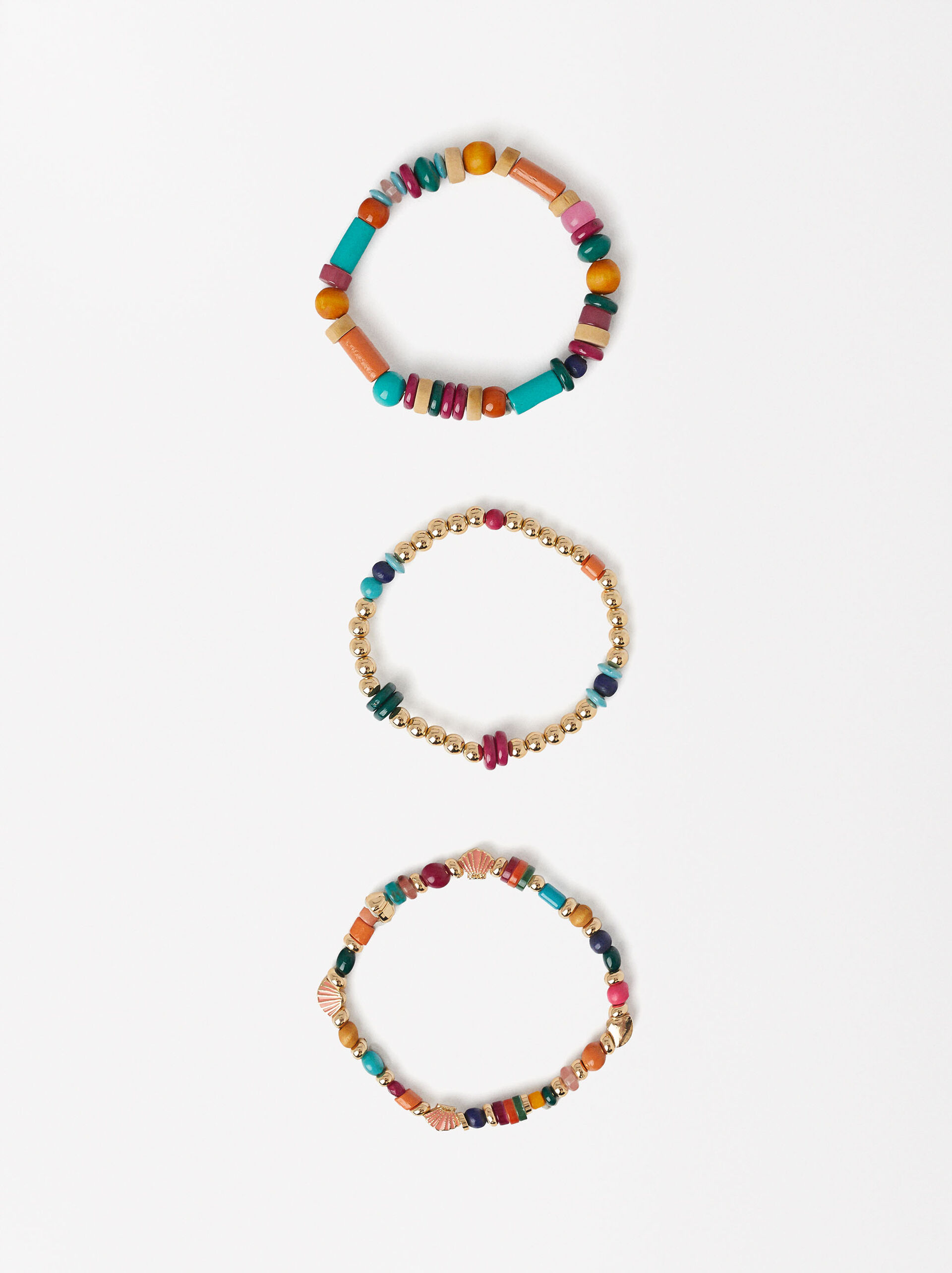 Set Of Elastic Bracelets image number 2.0
