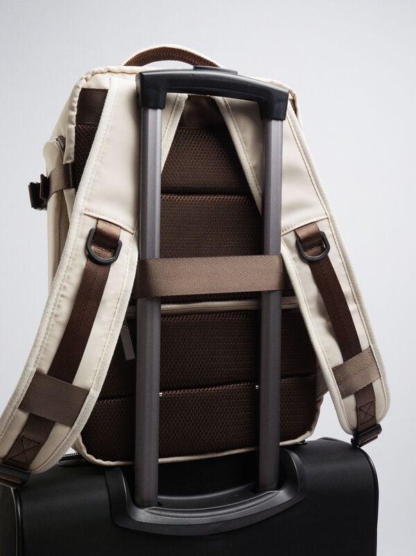 Nylon cabin backpack