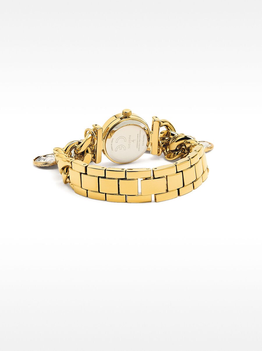 Link watch with medals