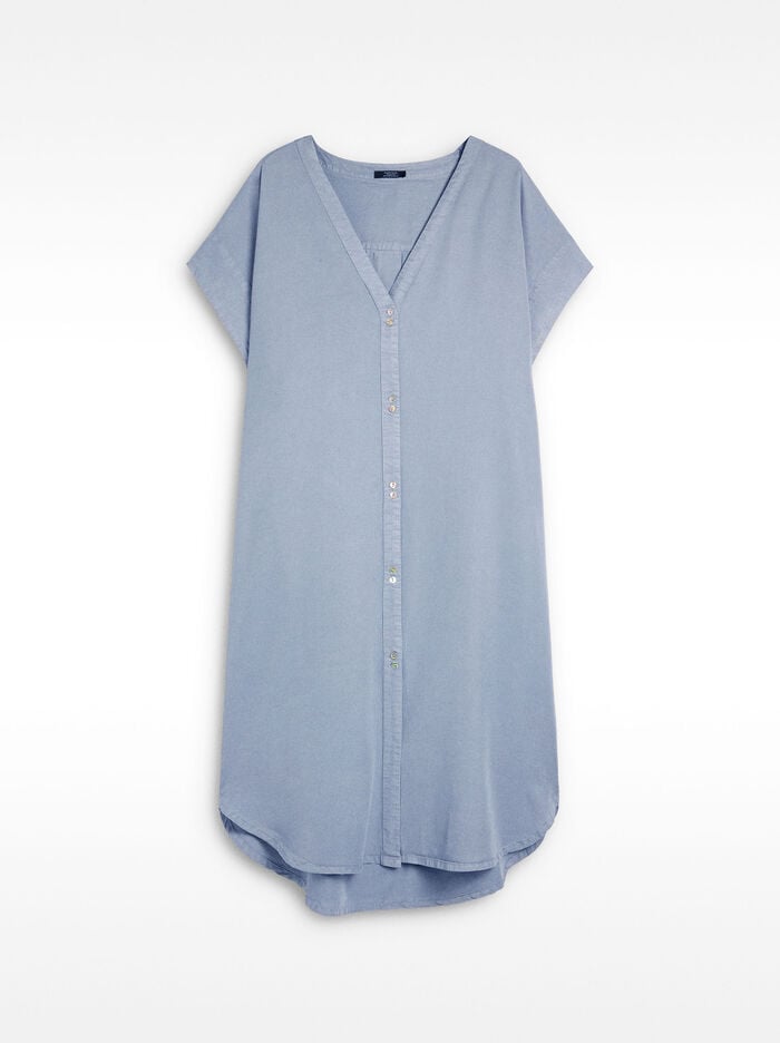 Vestido corto 100% lyocell