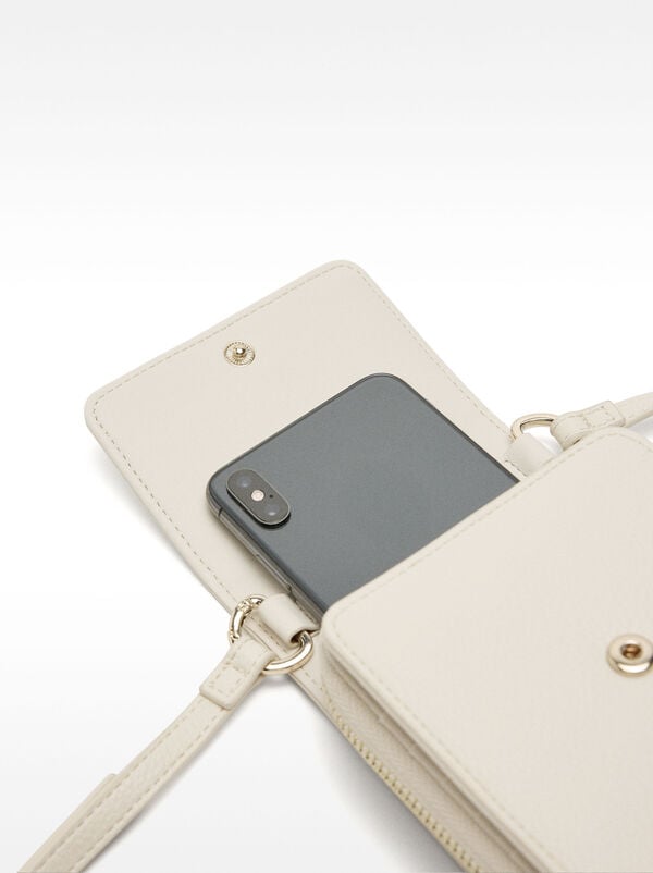 Phone bag with texture