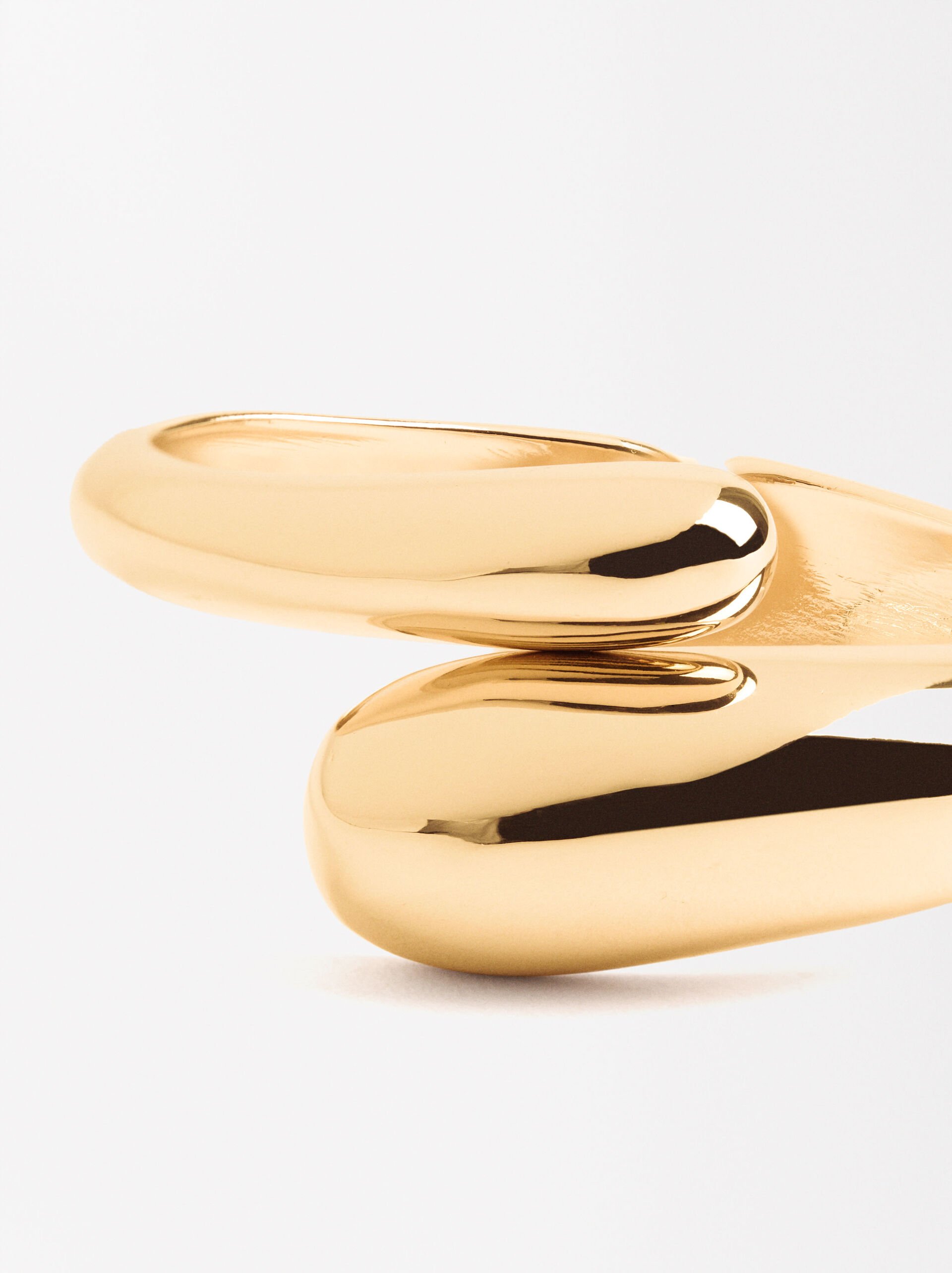 Intertwined rigid bracelet image number 1.0