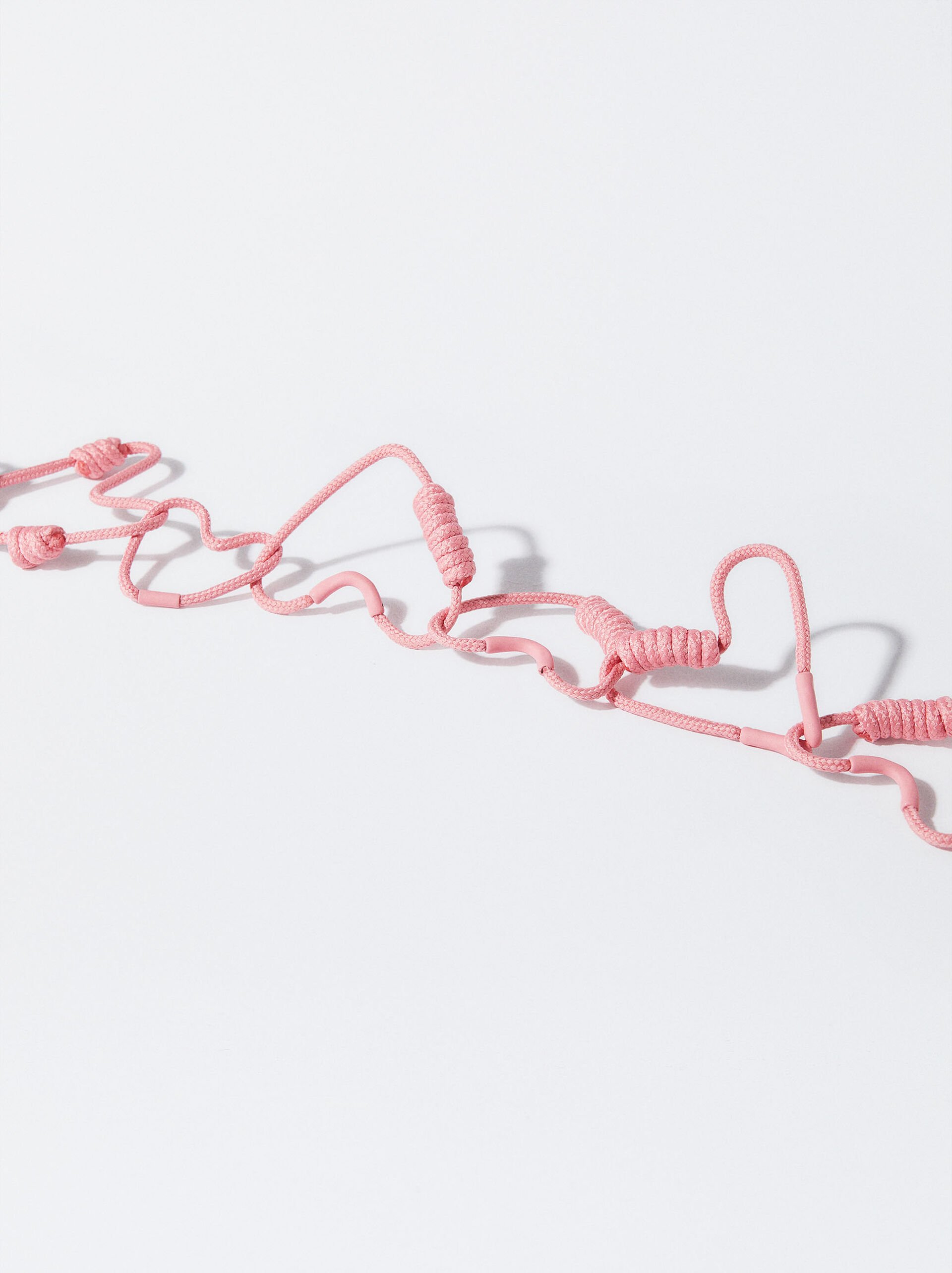 Online Exclusive - Knotted Hearts Necklace image number 2.0