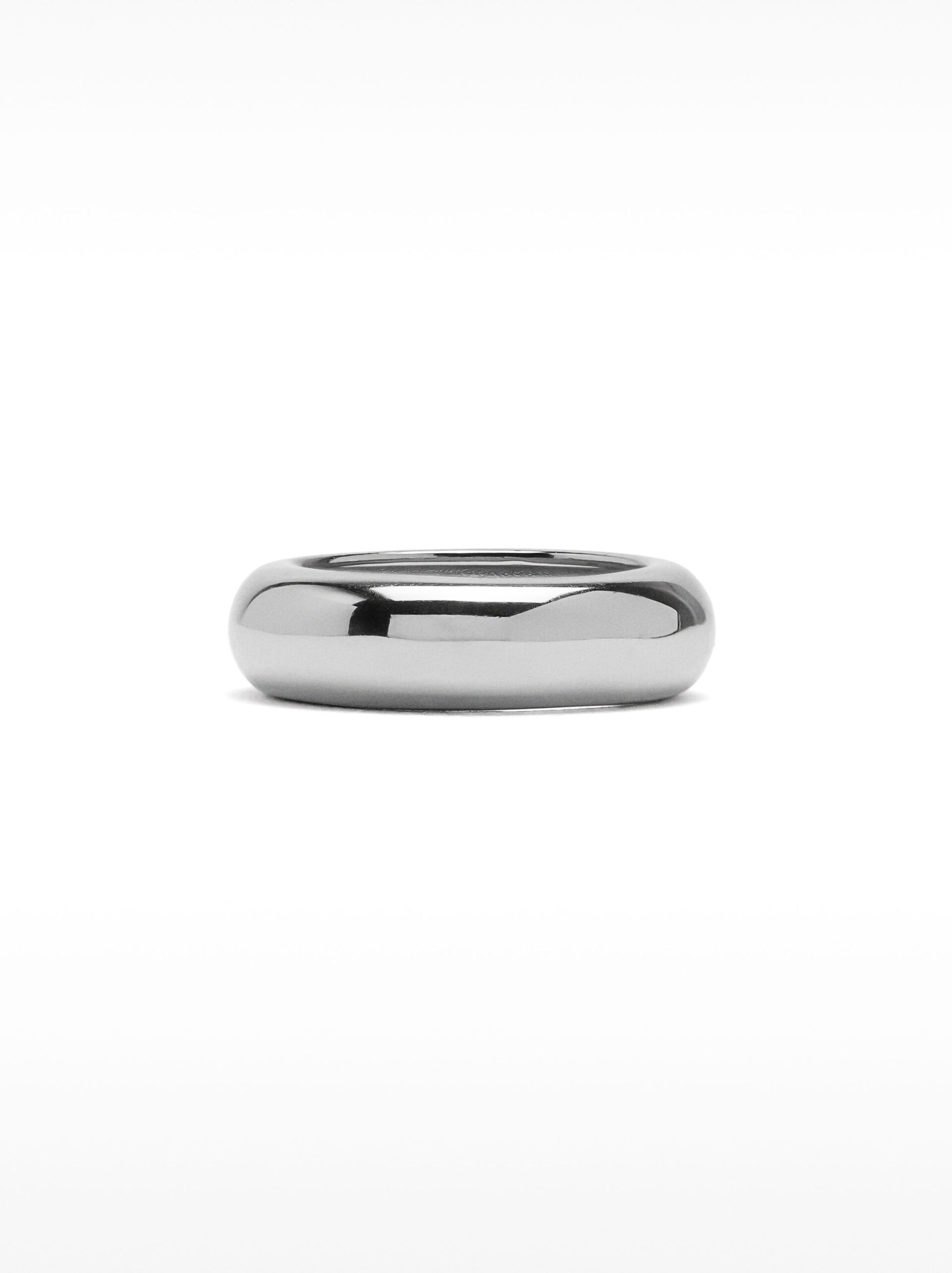 Rounded ring for pinky finger - 925 sterling silver image number 6.0